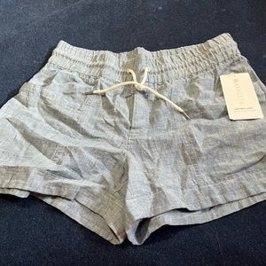 Athleta size 12 cabo linen shorts  NWT